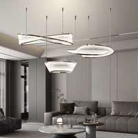 Lustre Chandler, lustre moderne de luxe, luminaires suspendus, hall d'hôtel, villa, salon, hall, lustre sur mesure