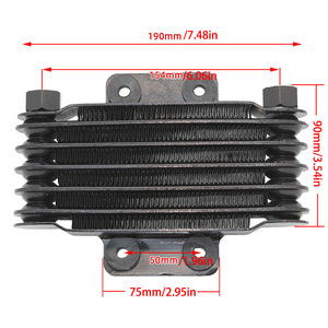 ชุดระบายความร้อนน้ำมันเครื่องมอเตอร์ไซค์ Zuqing 125CC-250CC สำหรับรถออฟโรด ATV บีชบักกี้ พร้อมอุปกรณ์เสริม - Product Image 2