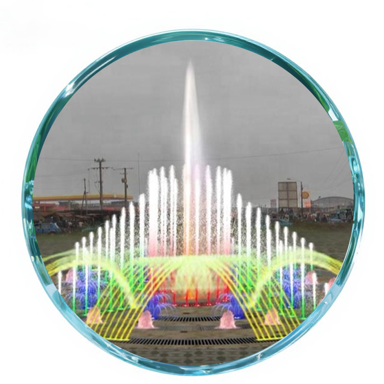 Free Design Dia 16m Music Dancing Floor Fountain with Led Lights