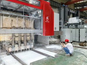 Máquina de Corte de Piedra para Canteras Hualong Multi-Wire, 2100mm de Grosor Máximo, Multifuncional para Losas de Granito, Servicio Postventa con IA Remota - Product Image 3