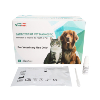 Kit de test rapide vétérinaire Heartworm/Ehrlichia/Babesia/Anaplasma Kits de test rapide en une étape