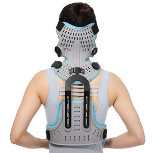 Adult Adjustable Head Neck Chest Brace U-Shaped Spine Support Breathable Protective Gear For Posture Correction - Product Image 1