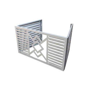 Couvre-climatiseurs en métal décoratifs commerciaux personnalisables CNC - Product Image 3