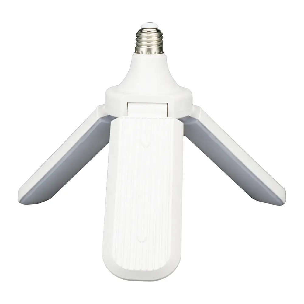 LED 팬 잎 램프 E27 45W 실내 거실 침실 창조적 인 장식 LED 전구