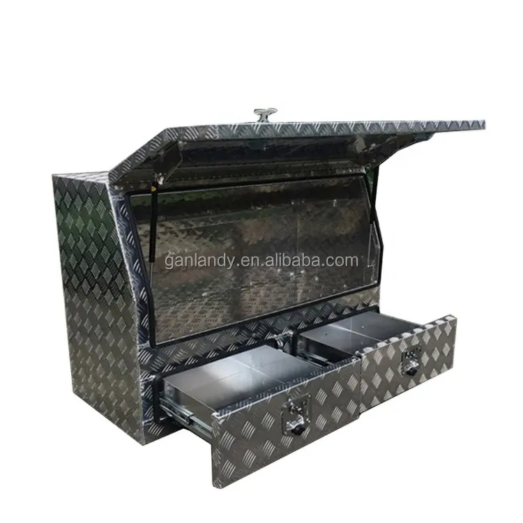 Attractive Price New Type Anodized Tool Box Trailer Aluminum Truck Tool Box