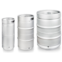 스테인레스 스틸 슬림 5 L 10 l 1/6 Bbl 1/4 Bbl 1/2 Bbl 빈 맥주 배럴 비어 케그 우리 표준 배럴 케그 맥주