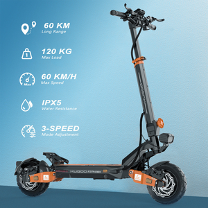 Kugoo F2Pro MAX <span class=keywords><strong>Master</strong></span> 2000W <span class=keywords><strong>Dual</strong></span>-Motor Elektroroller 52V 22,5Ah Akku 60km Reichweite Hohe Geschwindigkeit LED-Display Erwachsenen-Roller - Product Image 3
