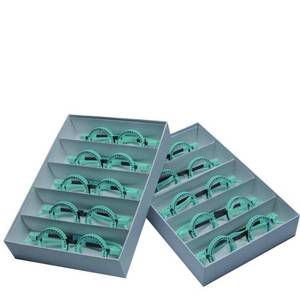 10-teiliges Optisches Probierlinsen-Rahmenset 52mm-70mm PD Verfügbar Untersuchungsbrille Ophthalmologie Okkluder Weiches Buntes Sehtest-Werkzeug - Product Image 1