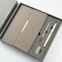 Set de Regalo de Cuaderno de Alta Calidad con Diseño Personalizado, Tamaño A5, para Reuniones de Negocios y Notas Diarias