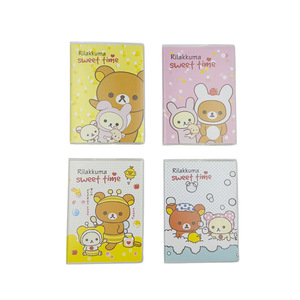 Carnets DHF541 A6 50K Mikko, styles Kawaii, dessins animés, ours, capybara, chat, Chiikawa, couverture en PVC pour étudiants et bureau - Product Image 4