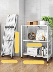 Estante de Cocina Plegable para Utensilios, Unidades de Almacenamiento de Metal para Cocina - Product Image 5