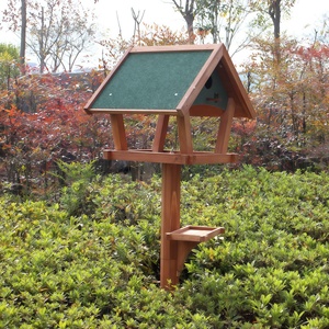 Luxury Modern Extra Large Solid Wood <strong>Outdoor</strong> Bird Cage Weatherproof Wooden <strong>Aviary</strong> for Parrots Pigeons Waterproof Roof Secure - Product Image 2