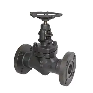 API602 high pressure forged steel A105 600LBS 2inch bolt and bonnet OS&Y globe valve