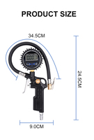 Gonfleur de pneus numérique SFUTOOLS de haute qualité avec écran LCD, ajustement universel pour l'entretien des véhicules