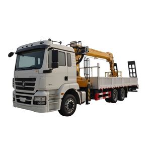 Shacman Delong เครนติดตั้งบนรถบูมแบบแท่น6X4 18เมตรสำหรับการขนส่งก่อสร้าง - Product Image 1