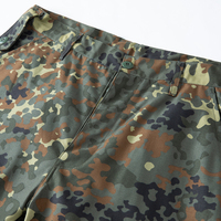 Uniforme tactique allemand Flecktarn Camo Ensemble veste et pantalon style ACU avec tissu 230 g/m² TC 65/35 Ripstop pour l'entraînement sur le terrain