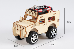 Educational Wooden <strong>Science</strong> Experiment <strong>Model</strong> Kit Electric Vehicle <strong>Model</strong> - Product Image 4