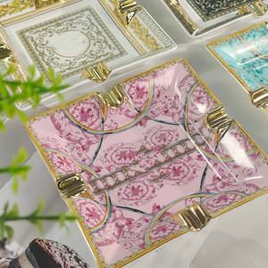 Cenicero de Cuatro Puertos para Cigarros, Cenicero de Cerámica de Alta Gama para el Hogar, Restaurante u Oficina, Ideal para Regalo - Product Image 5