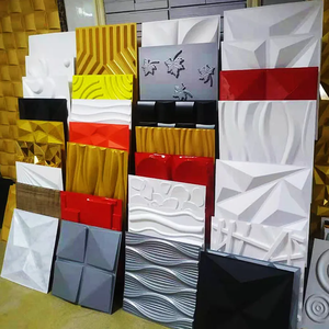 <span class=keywords><strong>3D</strong></span> PVC壁パネルカスタマイズ可能ホワイトデザイン屋内屋外モダンスタイル倉庫内装装飾用 - Product Image 2