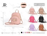 Borsa a tracolla da donna stile Bookbag, in poliestere morbido, per uso quotidiano, tutte le stagioni - Product Image 1