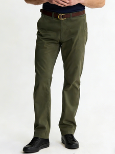 <span class=keywords><strong>Pantaloni</strong></span> <span class=keywords><strong>Chino</strong></span> Casual da <span class=keywords><strong>Uomo</strong></span> di Alta Qualità, Taglio Dritto, Vita Media, OEM in Twill di Cotone, Multicolore, Fornitura Diretta dalla Fabbrica - Product Image 2