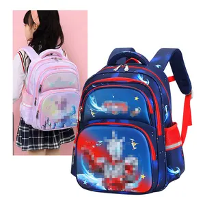 Personalizzato di grande capacità colorato rosa Teen ragazze borse da scuola per bambini zaino per bambini scuola