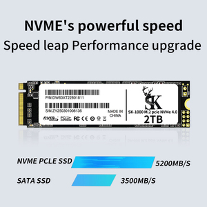 SK-1000 Internal M.2 NVMe SSD Laptop Universal Kecepatan Tinggi 5000MB/s Baca/Tulis Cetakan Pribadi - Product Image 5