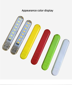 Nhà Máy Giá Rẻ Bán buôn USB LED sách đèn mini xách tay LED USB ánh sáng trong nhà ánh sáng ban đêm mini xách tay USB LED - Product Image 4