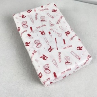Papier de soie personnalisé imprimé avec le logo de la marque, papier d'emballage décoratif doux pour l'emballage de produits de détail