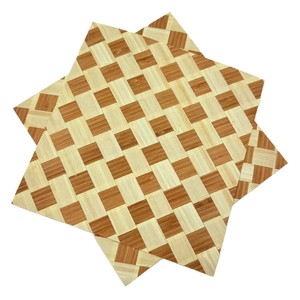 Panneau de meubles en placage de bambou tissé, lisse, écologique, pour la décoration d'hôtels et les matériaux de construction, plusieurs tailles et styles - Product Image 1