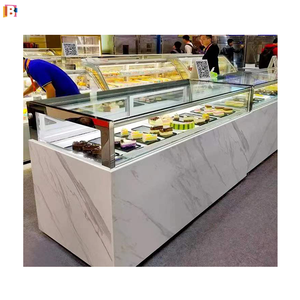 Fan Cooling Sweet Pastry Bakery Display Fridge Bakery Showcase Refrigerator Vitrine Cake Chiller Showcase Display