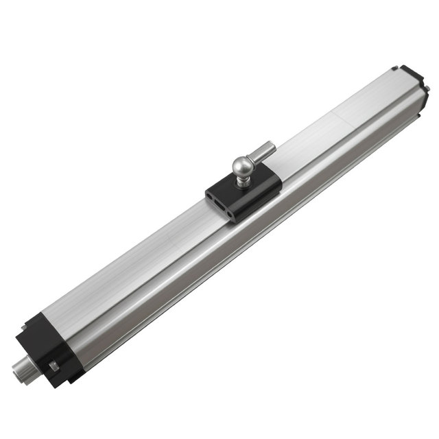 Waterproof Stain-Resistant 24VDC Magnetostrictive Slider Non-contact Linear Displacement Position Transducer Sensor Aluminum