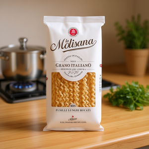 Pasta Molisana N. Fusilli di Grano Duro Non Raffinato 308, Secchi e Lunghi, Confezione da 500g, Pacco da 20 Pezzi - Product Image 3