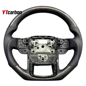 Volante de Fibra de Carbono Real Personalizado Estilo Racing YTcarbon para Range Rover <span class=keywords><strong>Velar</strong></span> L560 <span class=keywords><strong>SV</strong></span>, Accesorios Interiores para Auto - Product Image 3