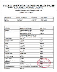 Creatina Monoidrato in Polvere di Grado Alimentare 99% Naturale OEM Etichetta Privata Alta Qualità - Product Image 5