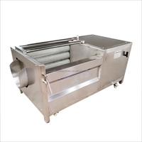 Automatische Aardappelui Gemberwortel Schillen En Wasmachines Voor De Reinigingsmachine Voor De Productie Van Fruit En Groenten