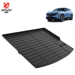 Alfombrillas para maletero de coche con bandeja impermeable 3D para todo tipo de clima para Geely Cityray Cargo Mats <span class=keywords><strong>2023</strong></span> 2024 2025 2026 alfombras Ineterior - Product Image 2