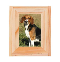 Urna Funeraria de Madera Sólida con Acabado Natural Simple de Primera Calidad, Caja Conmemorativa para Mascotas con Marco para Fotos