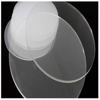 LGP Gravure Plaque de guidage de lumière de haute qualité Feuille de diffuseur de lumière Acrylique transparent LED Industriel Personnalisé 90 80 Monté