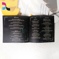 Impression de livres à couverture souple personnalisée, reliure agrafée, dorure à chaud, livret de haute qualité, fabrication directe, estampage à chaud