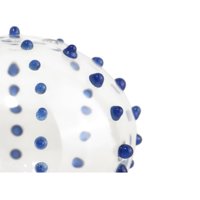 Ensemble de salière et poivrière en verre borosilicate coloré en forme d'oursin, personnalisé, petit modèle, pour la maison et la cuisine