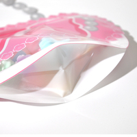 Pochette alimentaire de forme spéciale en plastique laminé de haute qualité Sac d'emballage en forme de bonbon cadeau de Noël