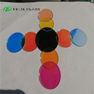 FELIX Custom Size 550C <b>Optical</b> Color Coating AR/AF/AG Glass Dichroic <b>Filter</b> with 95% Transmittance for Stage Lighting - Product Image 2