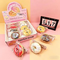 Stressabbau-Gummispielzeug Squishy Donut 3C Greifspielzeug Geschenk Quetsch- und Entspannungsspielzeug Unisex Jugendspielzeug