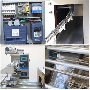 Tự động mặt nạ Gối máy đóng gói Thanh vẻ đẹp xà phòng dao kéo bông cuộn dòng điện Gối máy đóng gói - Product Image 3