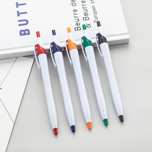 Stylo à bille promotionnel en plastique ABS, moins cher, avec impression de logo personnalisé, stylo avec logo, stylos d'hôtel - Product Image 2