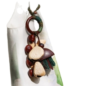 Wholesale Handmade Natural Seed Pod Sound Healing Chime, Fruit Shell <b>Car</b> Hanging <b>Ornament</b> For Yoga Meditation Gift - Product Image 1