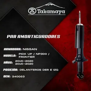 Amortiguadores delanteros y traseros de alta calidad para Nissan NP300 Pick-Up 2016-2020 Custom O.E. No. Amortiguador de condición nueva - Product Image 4