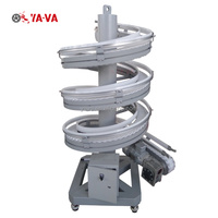 Convoyeur à chaîne spirale YA-VA 2022, largeur de chaîne 83 mm 103 mm, pour la manutention de produits légers, équipement de manutention de matériaux, élévateur spiral