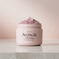 Gommage exfoliant pour le visage Arencia Fresh Rosehip Brown Rice Mochi 100ml, crème hydratante nettoyante en profondeur, acide hyaluronique